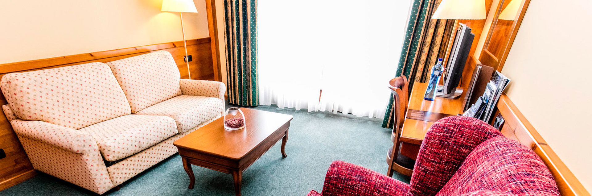 habitación con vistas y spa incluido