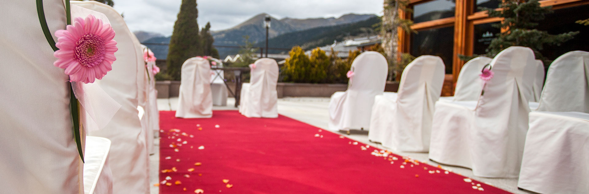 hotel en soldeu con espacios para celebración de bodas
